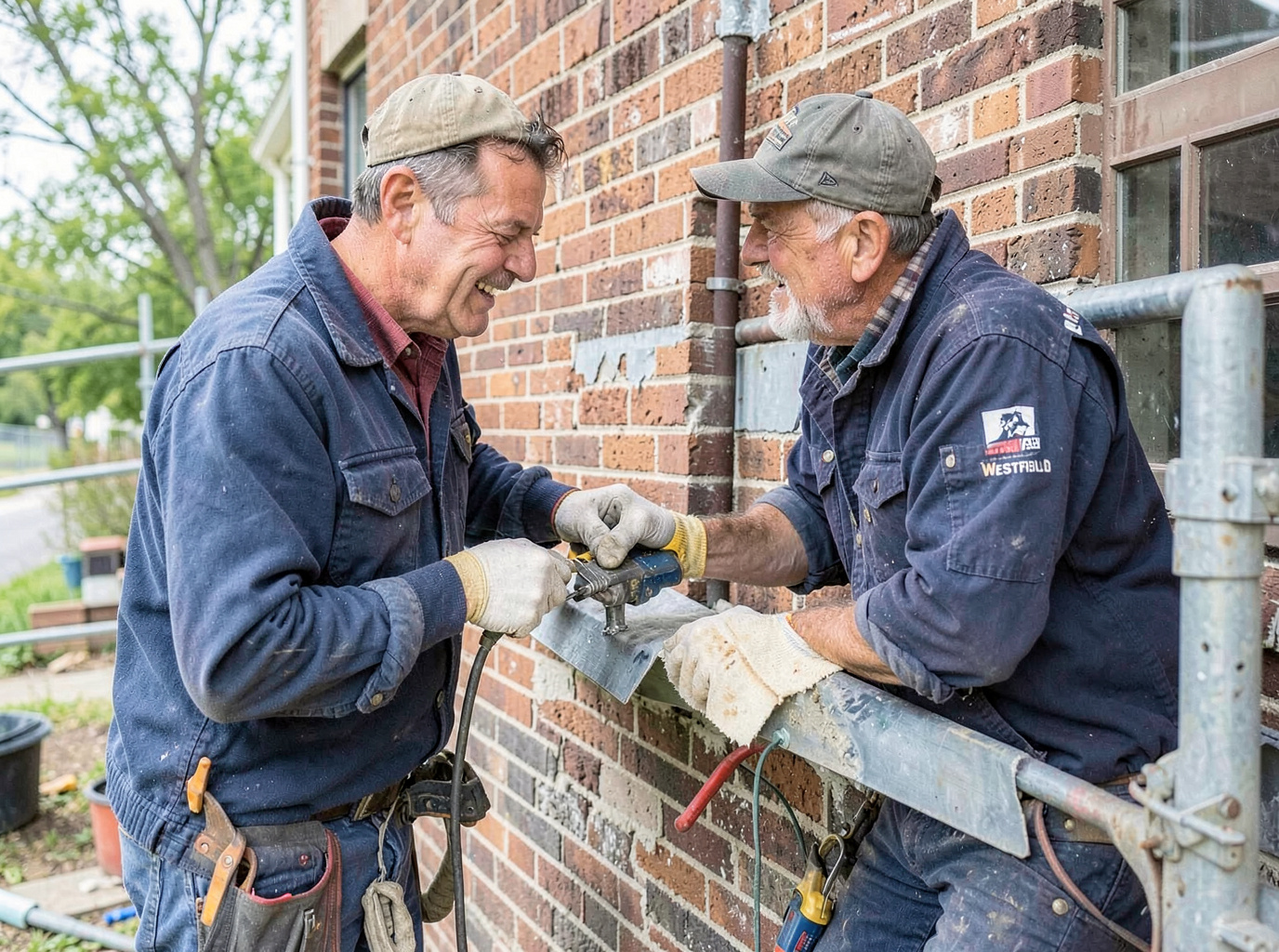 Chimney Flashing Repair in Westfield